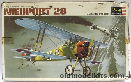 Revell 1/72 Nieuport 28, H653-50 plastic model kit